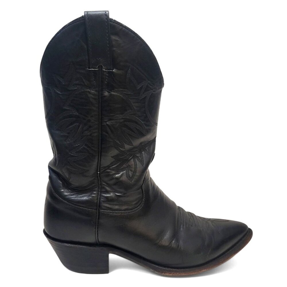 Justin Black Cowgirl Boots